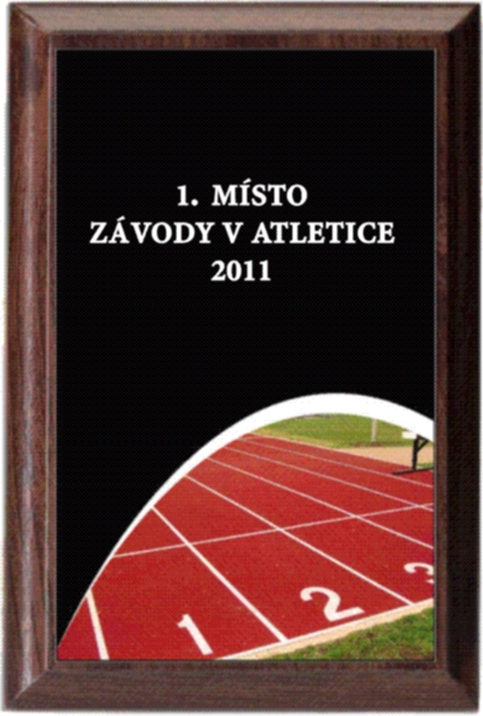 atletika - diplom deskový PLP201
