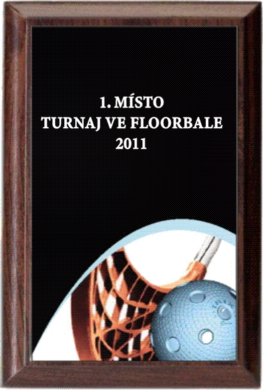 florbal - diplom deskový PLP205