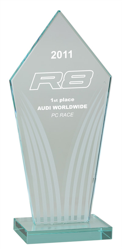 CR0145 - Trofej skleněná