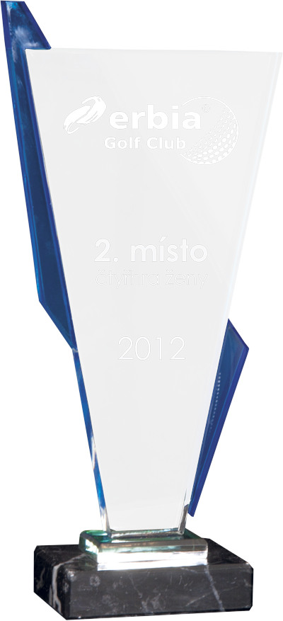 CR0165 - Trofej skleněná