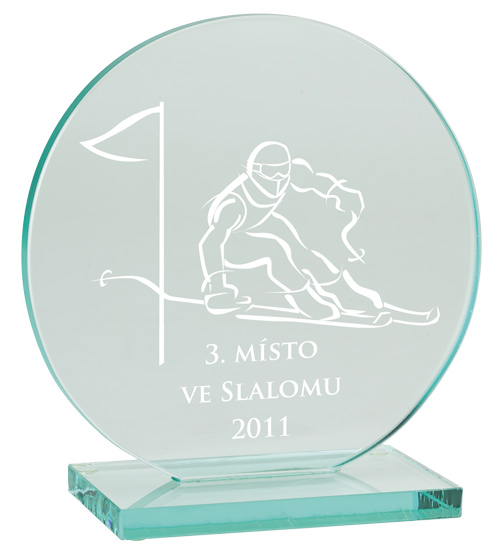 CR3008- Trofej skleněná