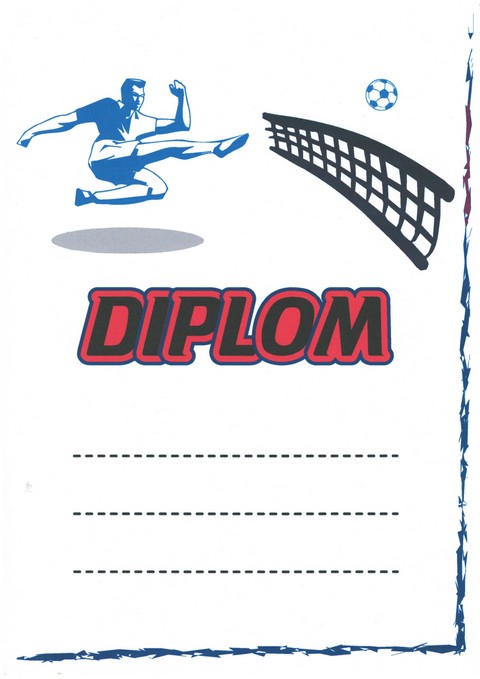 Diplom nohejbal A4 - D01A