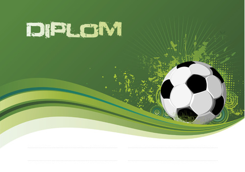 Diplom fotbal A4 - DP14