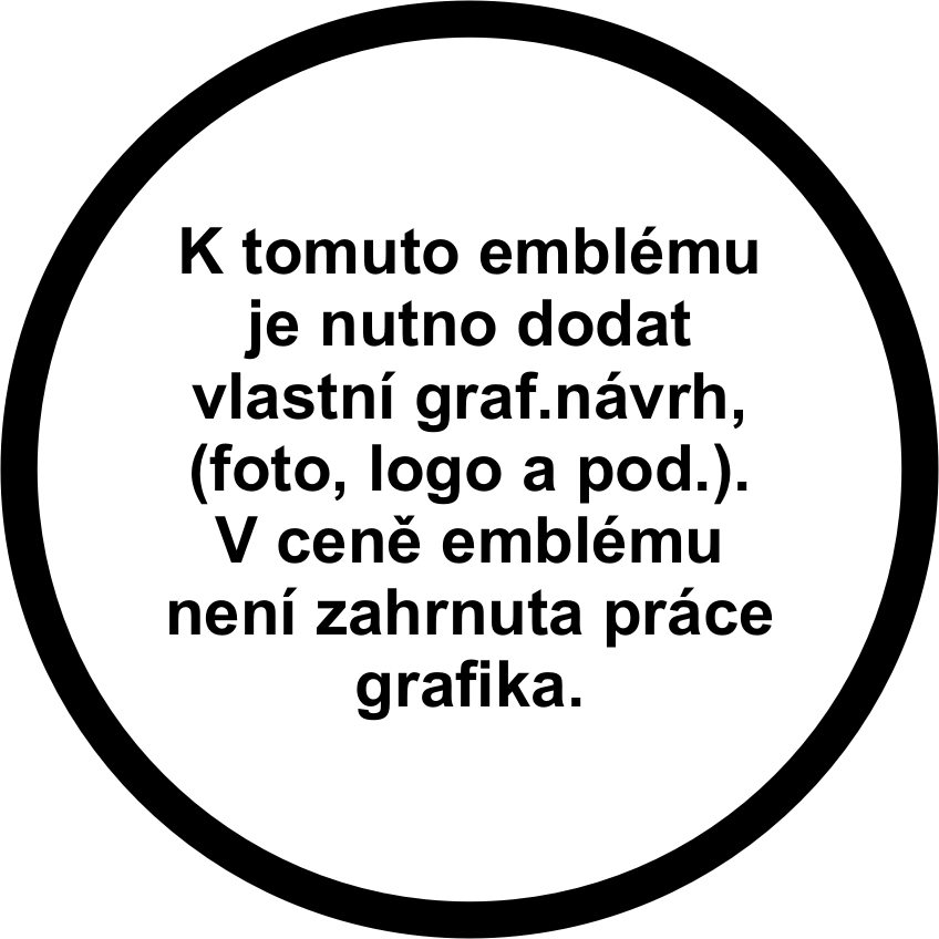 Univerzální - emblém ET000S vlastní návrh