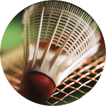 Badminton - emblém ET103M - Kliknutím na obrázek zavřete