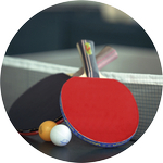 Stolní tenis - emblém ET105V - Kliknutím na obrázek zavřete