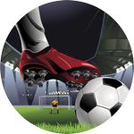 Fotbal - emblém ET120V - Kliknutím na obrázek zavřete