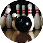 Kuželky/bowling - emblém ET140M - Kliknutím na obrázek zavřete