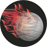 Volejbal - emblém ET055M - Kliknutím na obrázek zavřete