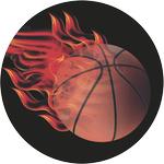 Basketbal - emblém ET057M - Kliknutím na obrázek zavřete