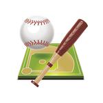 Baseball/softball - emblém ET006V - Kliknutím na obrázek zavřete