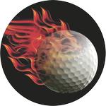 Golf - emblém ET065M - Kliknutím na obrázek zavřete