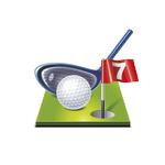 Golf - emblém ET008M - Kliknutím na obrázek zavřete