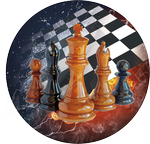 Šachy - emblém ET090M - Kliknutím na obrázek zavřete