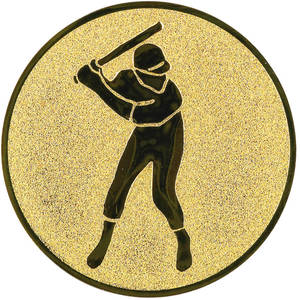 baseball/softbal - emblém LTK011M - Kliknutím na obrázek zavřete