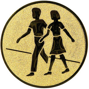 tanec - emblém LTK029M - Kliknutím na obrázek zavřete