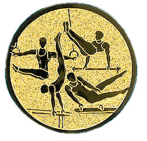 gymnastika - emblém LTK126M - Kliknutím na obrázek zavřete