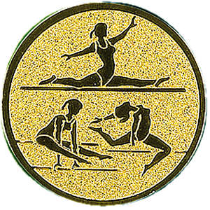gymnastika - emblém LTK127M - Kliknutím na obrázek zavřete