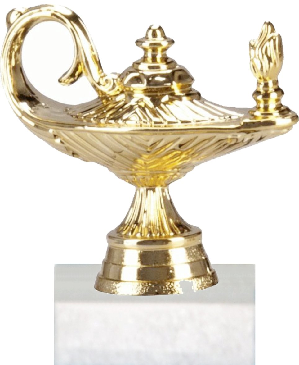 Vzdělání - figurka F1098 - lampa vědění