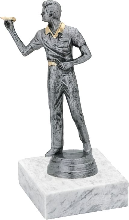 Šipky - figurka F202.03 šipkař bronz