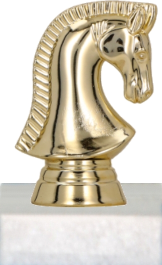 Šachy - figurka TF164 - hlava koně - Kliknutím na obrázek zavřete