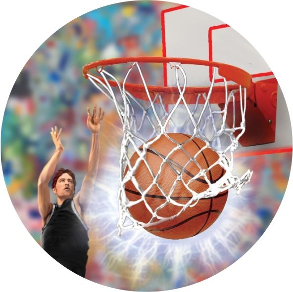 Basketbal - emblém GET0401V - Kliknutím na obrázek zavřete