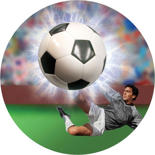 Fotbal - emblém GET1401V - Kliknutím na obrázek zavřete