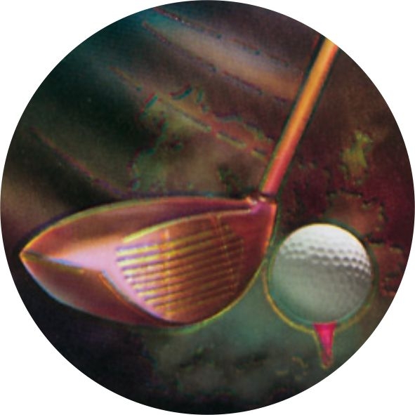 Golf - emblém GET1502V - Kliknutím na obrázek zavřete