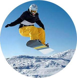 Snowboarding - emblém GET5501M - Kliknutím na obrázek zavřete