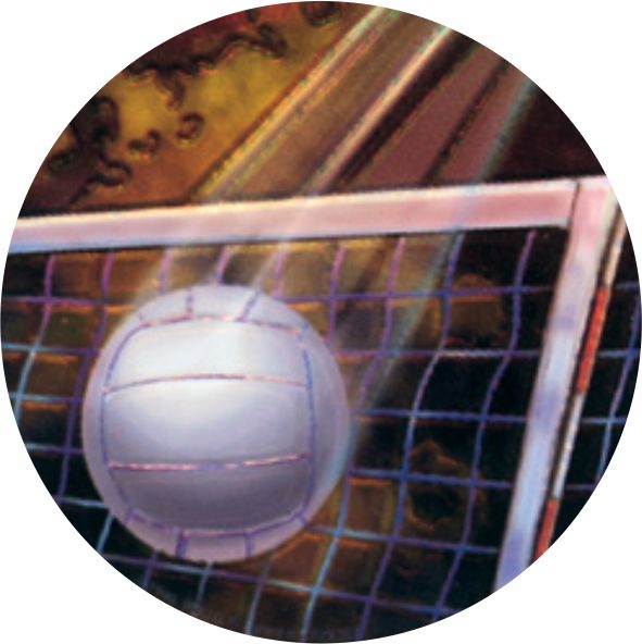 Volejbal - emblém GET7203M - Kliknutím na obrázek zavřete