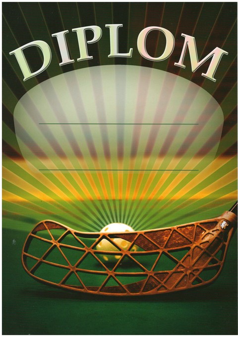 Diplom florbal A4 - GD29