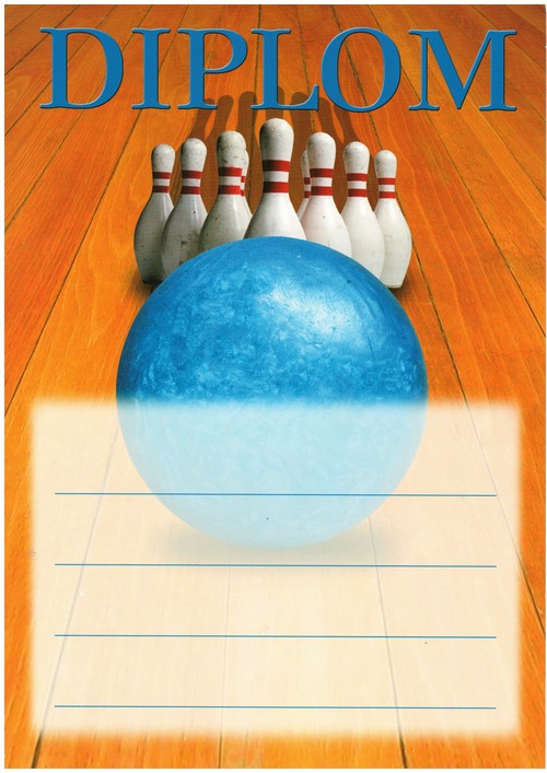 Diplom bowling A4 - D42