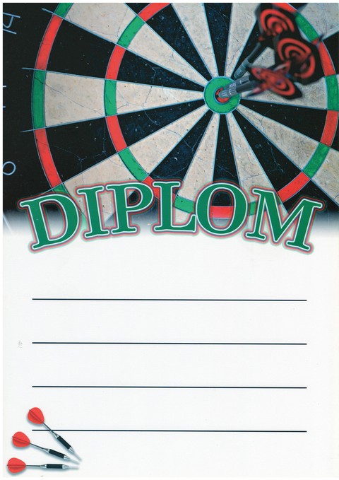Diplom šipky A4 GD44