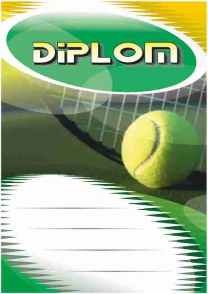 Diplom tenis A4 - DL111