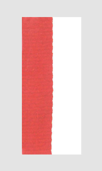 Stuha pro medaile ST1 červená/bílá